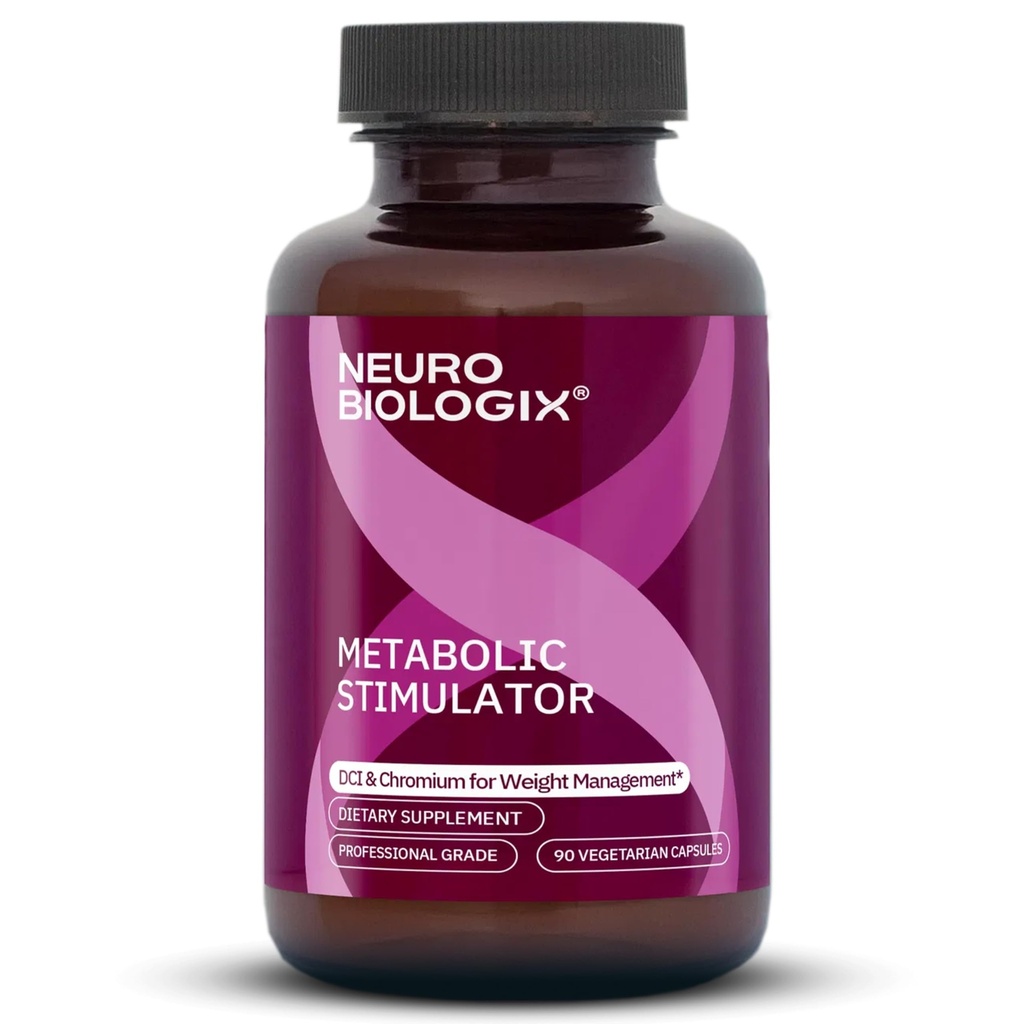 Neurobiologix Metabolic Stimulator, Inositol & Chromium Picolinate Professional Grade Formula, Metabolic Wellness and Cellular Energy for Men and Women, Gluten Free, Non GMO, Vegetarian, 90 Capsules