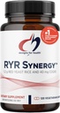 Designs for Health RYR Synergy - Red Yeast Rice Supplement - 1200mg Red Yeast Rice + CoQ10 to Support Cardival Health + Conservation of Lipid Levels in Normal Range (120 kapsułki)