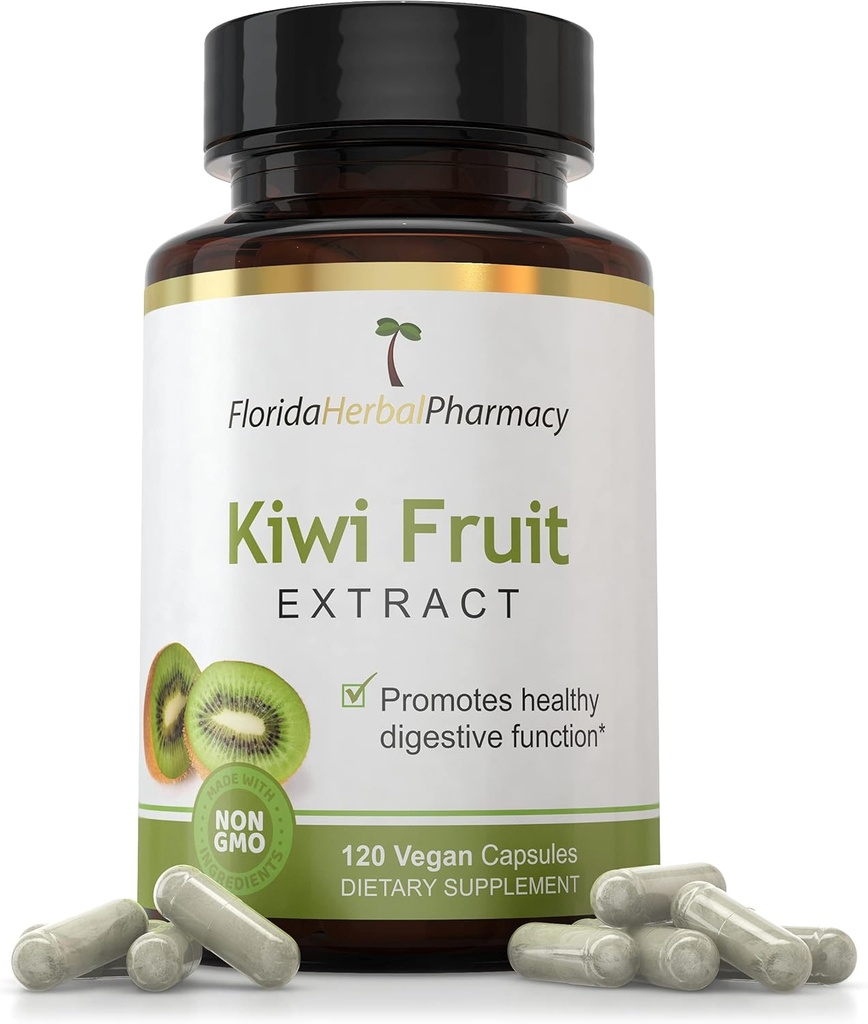 Farmacia di erbe della Florida, Estratto di frutta di Kiwi capsule supplemento 10:1 (120 capsule) 500 mg per capsula, 1000 mg Serving
