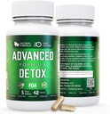 Dezintoxicare avansată, Detoxifiere naturală & Curățați cu muls de lapte, Licorice pulbere, și mai mult, Body Cleanse Detoxifiere pentru femei și bărbați, 42 Capsule
