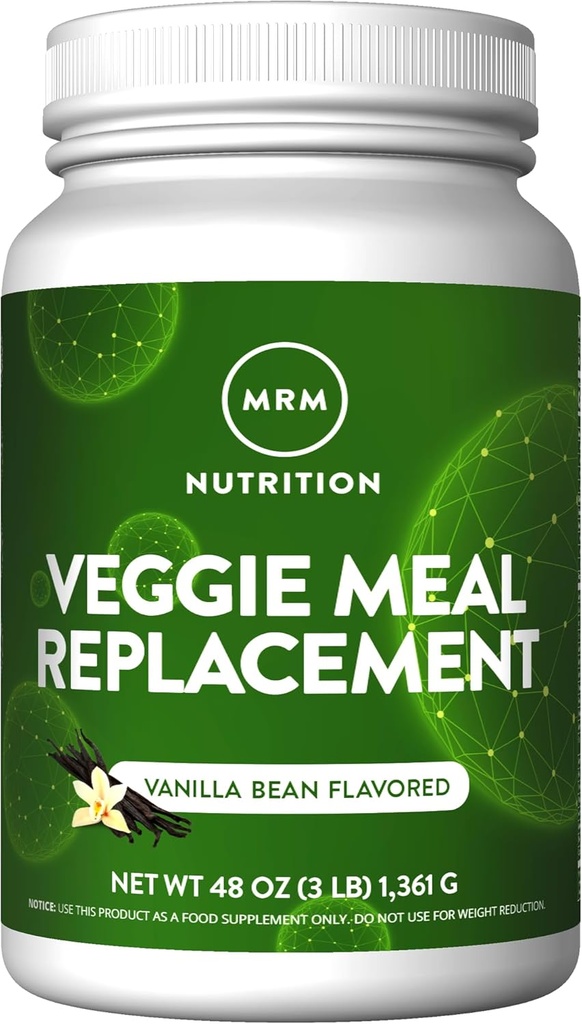 MRM Nutrition Veggie Meal Pótlás Protein - 124; Vanilla Bean Flavoled