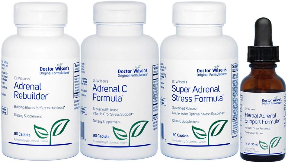 Wilson doktorearen "Adrenal Fatigue Protocol Integral kit for Adrenal Support HasF Small"