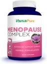 NusaPure Menopause Complex: Negru Cohosh și ingrediente vegetale - 60 capsule