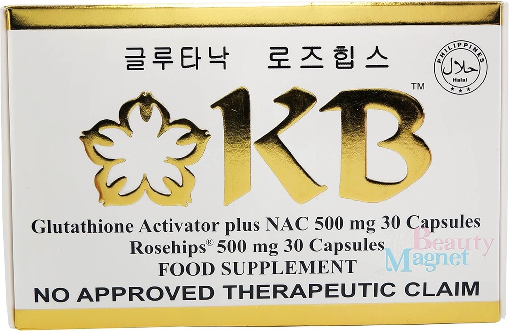 KB Kyusoku Bihaku Glutatión Skin Whitening Food Supplement