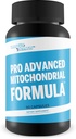 Pro Advanced Mitochondrial Formula - Celular & Mitochondria Atbalsts Diētiskā Papildinājums - Veicināt Enerģija, Anti-Aging, & Kopumā Veselības - Palīdzēt Aizstāvēt & Remonts Šūnas - ATP Enerģijas Atbalsts - 90 Kapsulas