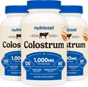 营养成本Colostrum 1000mg, 120 Caps, 60 services (3瓶)