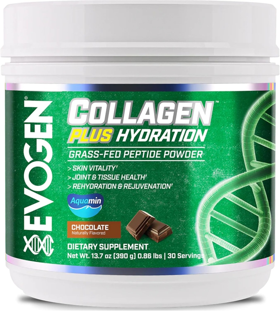 Evogen Collagen Plus Hydratácia - Grass-Fed kolagén pre ženy a mužov 