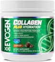 Evogen collagen Plus Hydration - Grass-Fed collagen for kvinner og menn | Collagen Peptides pulver | Collagen pulver støtte hudvitalitet, Hydration, Joint & Tissue Helse | Sjokolade | 30 Services