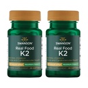 Swanson Maximum Strength Vitamin K2 (MK-7) Bone and Heart Health Supplement for Adults Over 50 Seeking Calcium Regulation - 200 mcg from Japanese Natto (30 Softgels, 2 Pack)