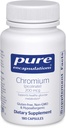 Pure Encapsulations Chromium (Picolinate) 200 mcg ) Hypoallergenic supplement for Healthy Lipid and Carbohydrate Metabolism Support* | 180 Capsules