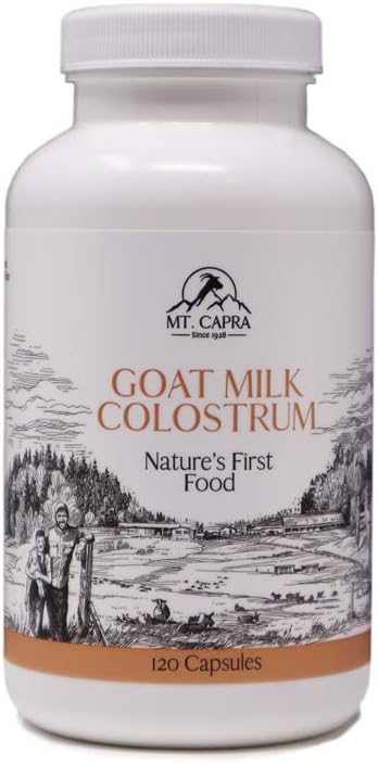 Mt. Capra Kecske Milk Colostrum) 124; az Egészséges Immunrendszer, a Gut és az Athletic Performance tekintetében 124; Grass- Fed, Magas Immunglobulinok