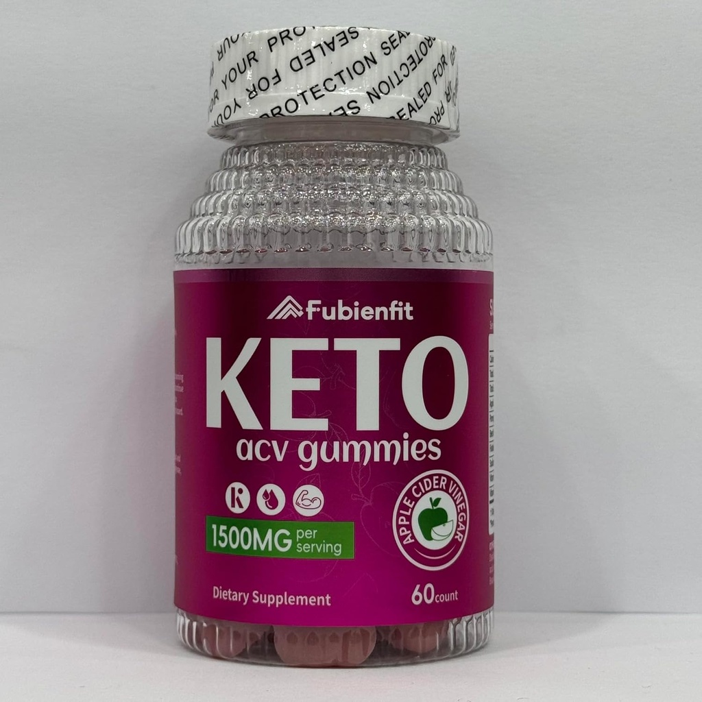 Keto ACV Gummies Formulė 1500MG Apple Cider Vinact Formulė Pomgranato runkelių sultys Milteliai ne GMO 60 Gummies