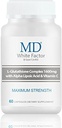 MD White Factor - Glutathione Supplement med effektiva antioxidanter, vitamin C & Lipoic Acid | (60 kapslar)