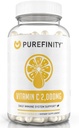 PUREFINITY Vitamin C 2000mg Capsules - Double Strength, Yüksək Absoreksiyası, güclü Antioksid xüsusiyyətləri, 120 Kapsül (1 ay təchizatı)