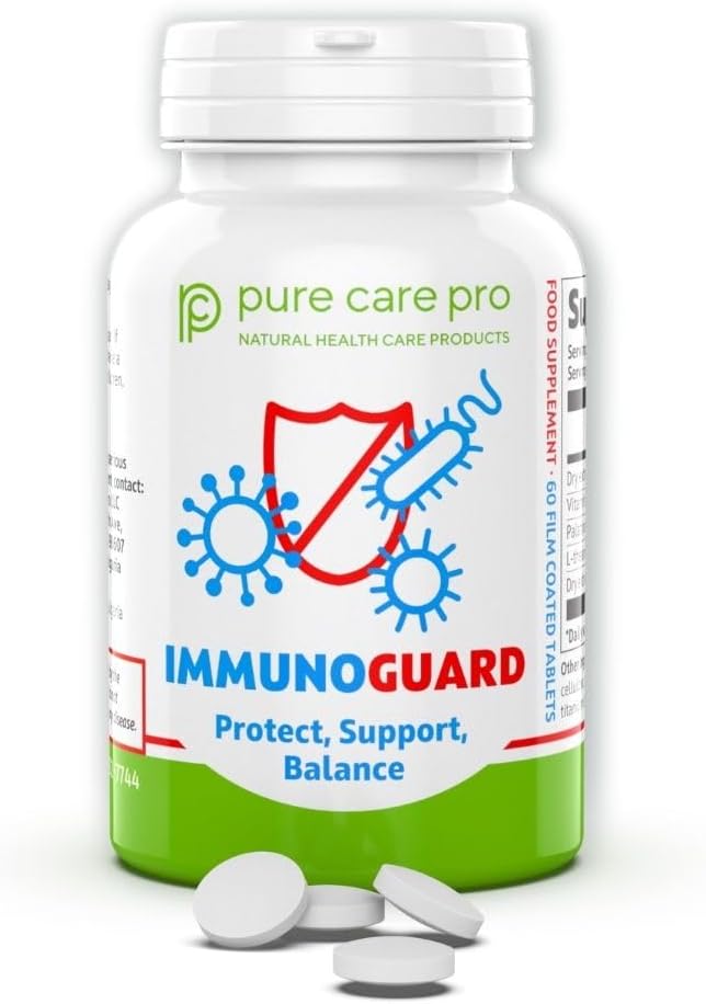 Immunoguard Herbal Supplement, vahva immuunijärjestelmän tukea, 60 tablettia