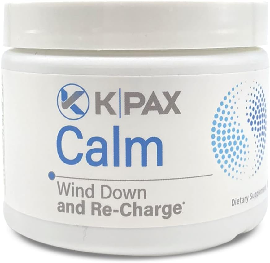 KPAX Calm Magnesium Glycinate Supplement, Anti Stress Supplement з GABA і Valerian Extract підтримує збалансований настрій - 60 таблеток
