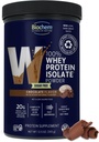 Biochem 100% Whey Sugar-free Chocolate 20g, 12.5.20z, Certified kasvissyöjä, Certified Gluten Free, Certified non-GMO Tested, Keto Friendly, Grass-Fed