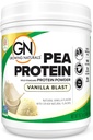 Groeiende Naturals Raw Pea Protein Powder, Vegan Plant Based Protein, BCAA, Low-Carb, Low-Sugar, Vanilla Blast, 1 Pond (Pack of 1)
