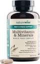 Immunity, Male Health, Digestion + Bütün Organic Foods - Vegetarian, Non-GMO - 60 Capsules [1-Month Supply]
