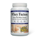 Natural Factors Whey Factors, French Vanilla, 2-Pound (Pack of 6)