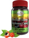 Beelife Brazilian Guarana капсули - Natural Кофеин добавки от Бразилия - Енергия & Pental Focus, Мускулна сила поддръжка - нула Gluten, Без захар Pre тренировка за мъже и жени - 250mg 60 Caps