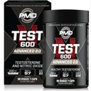 PMD Sports N-Test 600 Advanced Nitric Oxide Booster for Men - with Clinically Studied Testofen - Lean Muscle and Strength Gains with Estrogen Suppression (90 Veggie -Caps)