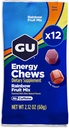 Chews Energi GU, Gummies Mix Pelangi dengan Electrolytes, Dairy- Free, OnTheGo Energy untuk Setiap Kerja, 12 Bags (24 Hamba Total)