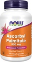 NOW 补充剂,Ascorbyl Palmitate 500 mg, Esterized Vitamin C, 抗氧化剂保护*, 100 Veg Capsules