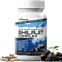 Himalayan Shilajit Cápsulas Homens Mulheres - Premium Himalayan Fulvic Acid Supplement Pills - Ashwagandha Turmeric Ginkgo Biloba Ginseng Cordyceps Cogumelo Stinging Nettle Black Pepper