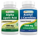 Best Naturals Alpha Lipoic Acid 600 mg & Acetyl L-Carnitine 1000mg