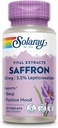SOLARAY Saffron extrakt - Spánková a pozitivní náladová podpora - Vegan a gluten zdarma Saffron doplňky - Laboratorní ověřené - 60denní záruka - 30 Služeb, 30 VegCaps
