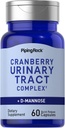 Piping Rock Cranberry Complex Supplement | 60 Capsules |,配有 D-Mannose 和 Probiotic 混合型的男女配方 | 高级尿液配方 | 非GMO, Gluten Free