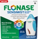 Flonase sensimist Allergie Relief Nasal Spray voor Niet-Drowsy, 24-uurs Multi-Symptoom Allergie Relief 120 Sprays