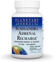 Erboristeria Planetaria Schisandra Complesso adrenale 710mg con Yam Rhizome, Poria Sclerotium & More - 60 compresse