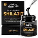 Organic Shilajit Resin with Fulvic Acid - Himalayan Shilajit for Men & Women with 85+ Trace Minerals - Supports Metabolism - Bone Health and Immune System - 500mg - 60 Servings - 30g Jar