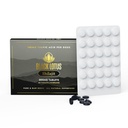 Black Lotus Shilajit Resin Tablets, 60 Count, 200mg Each, 100% Pure Natural Shilajit for Men & Women with Amino Acids, 140mg Fulvic Acid, 85 Ionic Trace Minerals, for Immune Support, Focus, Energy