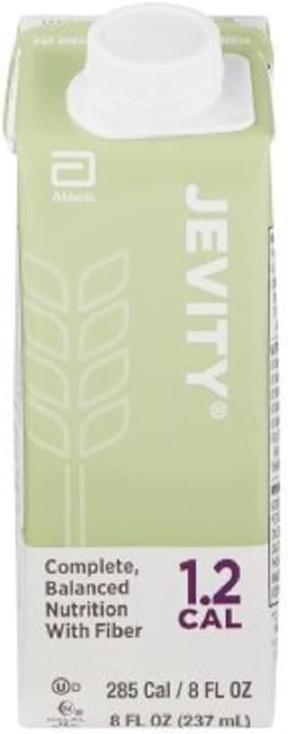 Jevity 1.2 Cal Nutritional Proflavied (Jevity 1.2 Cal - 8 oz Cartons) 1/Case of 24 Cartons, 8 Fl Oz (Bach of 24)