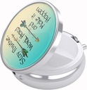 Nipichsha Pill Box, Kis Pill Case Purse & Pocket, Cute Travel Medicine Organizer, Hordozható Medicine Container Holder to Hold Vitamins, Medication, Fish Oil & Supplement, Idézet