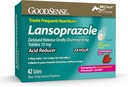 GoodSense Lansoprazole Delayed 방출 구두로 Disintegrating 정제 15 mg의 산성 흡진기, 딸기 풍미, 42 조사 (1의 포장)