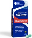 Diurex Ultra Re-Energizing Water Pills - Relieve Water Bloat - Sentirse mellor e menos pesado