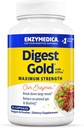 Enzymedica Digest Gold + ATPro, 최대 강도 효소 포뮬러, Bloating 및 가스 방지, Amylase, Protease, Lipase 및 Lactase, 21 캡슐 (FFP) 포함 14 키 효소