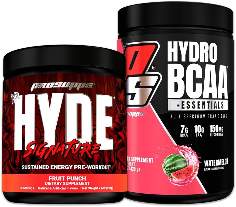 PROPPS Mr. Hyde sign Series và HydroBCAA+Esentials Watermelon Bundle