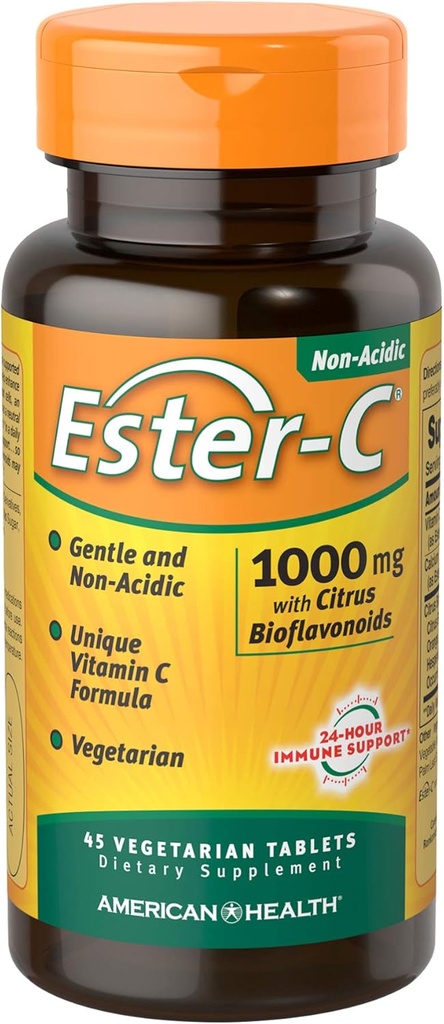 American Health Ester- C с цитрусови биофлавоноиди, таблетки, 45 броя