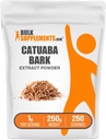 Bulk Supplements.com Catuaba Powder - Catuaba Barwpder, Herbal Append - Vegan & Gluten Free, 1g cho mỗi dịch vụ, 250g (8 độ) (Pack of 1)