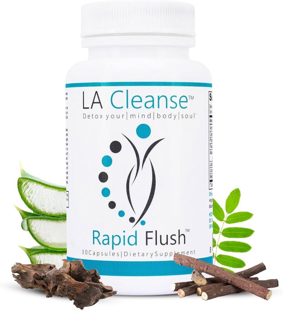 15 Day Cleanse a Detox - Rychlý Flush 15 Day Gut Cleanse pro Detox, Colon Cleanse, Colon Broom Gut Support - Vylepšení trávení s Cascara Sagrada, Senna Leaf, Psylium Husk - Kapsle 30 Počet