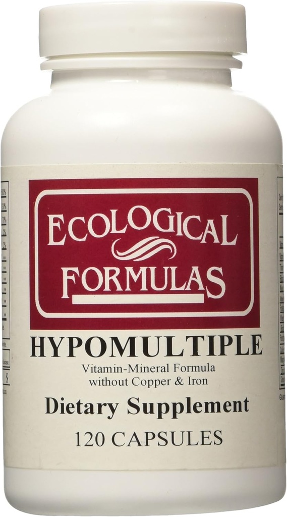 Hipomultiple Vitamina-Mineral Formula Capsules, 120 Count