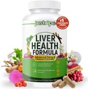Liver Health Formula, Liver Cleanse Detox & Artichoke Extract, Milk Thistle, Dandelion 및 Liver Health에 대한 수리 - 초본 Liver 지원 보충 30 일 공급 (1)