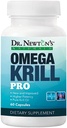Dr Newtoni Naturals OmegaKrill Pro EPA & DHA, Omega 3, Pristine Krill Oil - Aju, liigesed, silmad - 60 Softgels