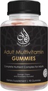 Halal Integrala Heldu Multivitamin Gummies | Natural Immune Boost Gizonentzat eta emakumeentzat | Begetariarra eta ez-GMO | Gluten, Gelatin, Peanut & Dairy-Free Bitamina Gummy | 90 Count