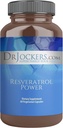 Resveratrol Power Dr. Jockers, kanssa Immuuneja tukea, Anti-Aging, Tärkeää ihon terveyttä, Trans Resveratrol, 200 mg, 60 päivän tarjonta